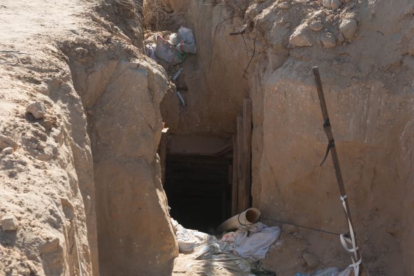 תיעוד ראשון: כך נראית המנהרה שנחשפה