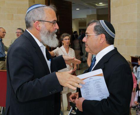 הרב ריסקין מרוצה: "חלק מתהליך הסטורי חשוב"