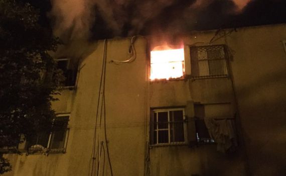 אסון בחדרה: אישה נהרגה מדליקה בדירה