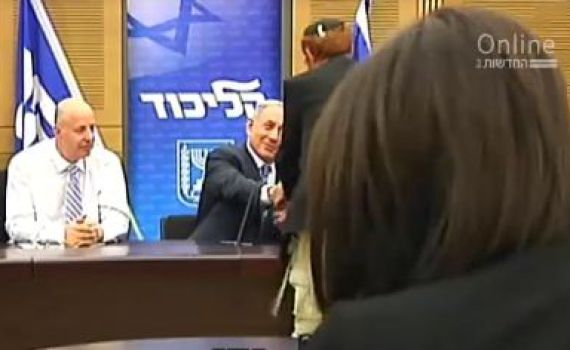 נתניהו נזף בגליק: "זאת פעם אחרונה שלך"; צפו