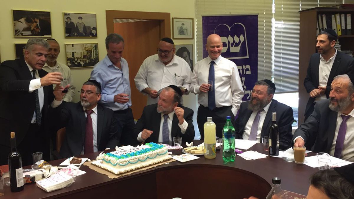 דרעי ללפיד: ״מברוק על הכלה הגרוזינית"