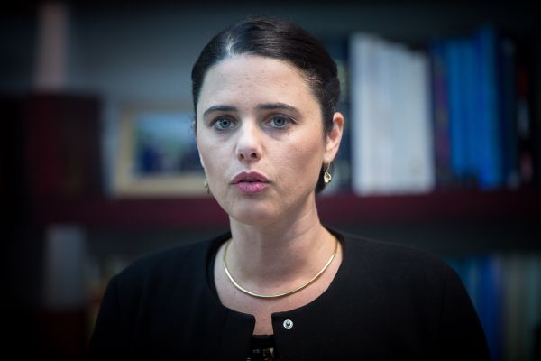 שקד: "אולי כבר ב-2019 בנט יהיה ראש ממשלה"