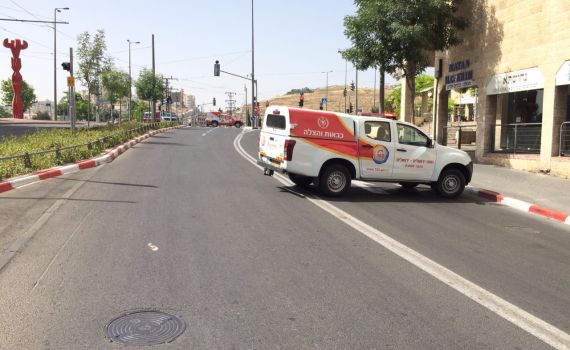 חומר חשוד דלף בפסגת זאב; התושבים בהסגר