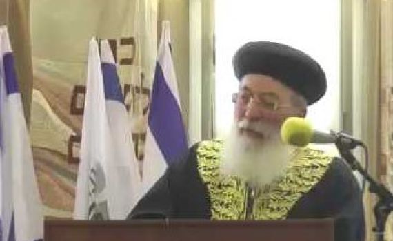 הרב עמאר: "הכותל? הממשלה לא בעלת הבית"