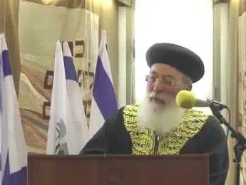 הרב עמאר: "הכותל? הממשלה לא בעלת הבית"