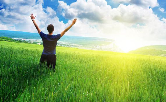 הצעד הקטן כדי לקום שוב בבוקר עם חיוך ענק