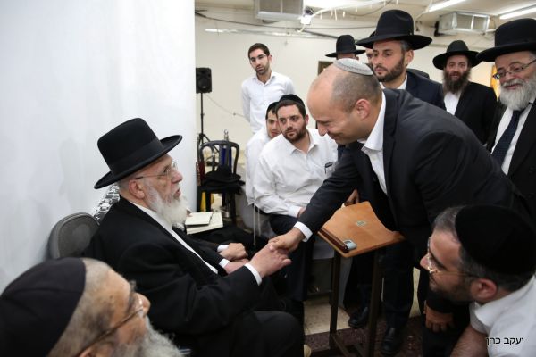 הרב שלום כהן הסביר לבנט את הקללות: "זה הכל מתוך אהבה"