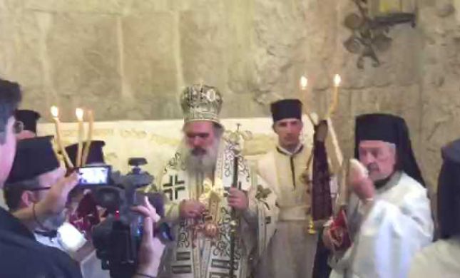  צפו: הנוצרים מחללים את קבר דוד המלך בהר ציון