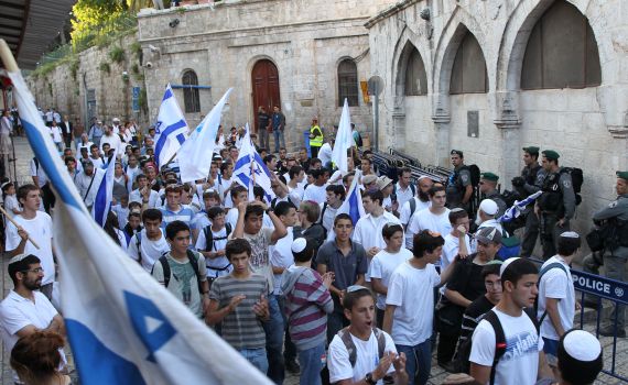 מארגני ריקוד הדגלים: נערכים למתקפת ארגוני השמאל