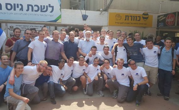 שני 'הבנים של' התגייסו יחד להנדסה קרבית