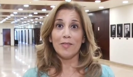 צפו: השאלה שגרמה לח"כ לביא לגמגם בשידור