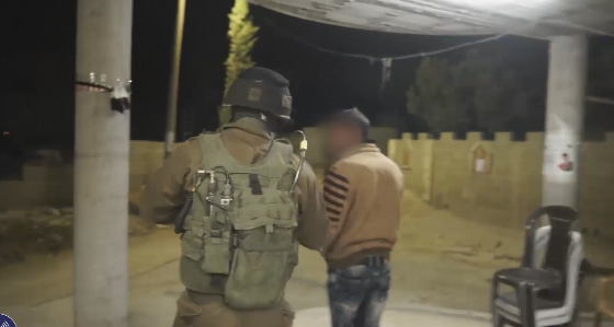 צפו: כך עצר כוח צה"ל את אחיו של רוצח הלל אריאל הי"ד