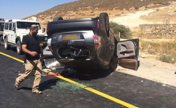 אדם נרצח לעיני משפחתו בפיגוע ירי בהר חברון