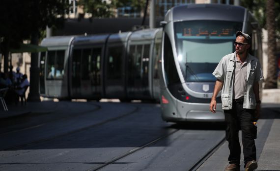 המאבטחים מנעו פיגוע תופת ברכבת הקלה