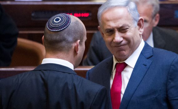 גורם בליכוד: הדברים של בנט 'שקר מוחלט'