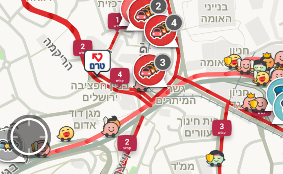 סיוט לנהגים בירושלים: פקקי ענק בכניסה לעיר