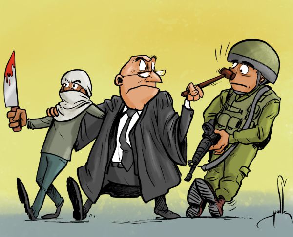 קריקטורה: התביעה חוקרת את אלאור אזריה