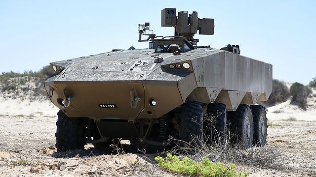 תכירו: הנגמ"ש הגלגלי הראשון בצה"ל