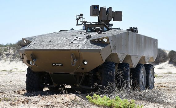 תכירו: הנגמ"ש הגלגלי הראשון בצה"ל