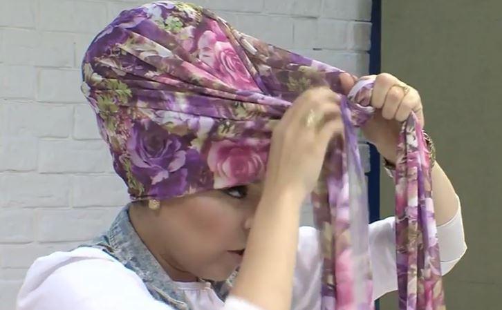 צפו: ליאת קטיפה מלמדת איך לקשור מטפחת לונג