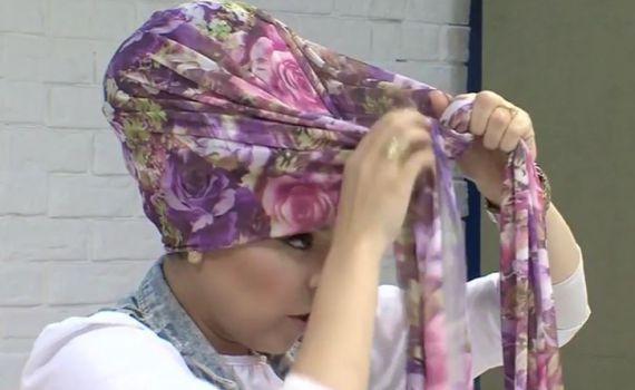 צפו: ליאת קטיפה מלמדת איך לקשור מטפחת לונג