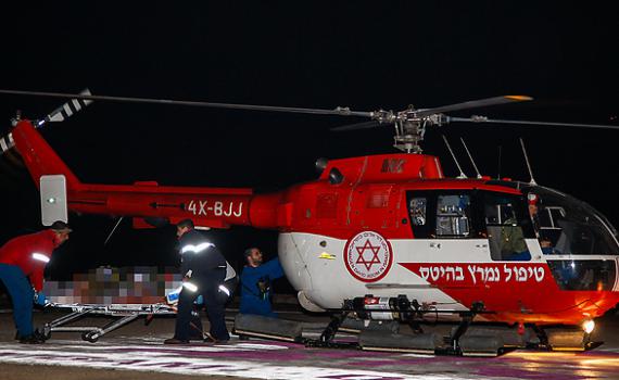 הפצועים בתאונה: קצין, נגד ו-5 חיילים