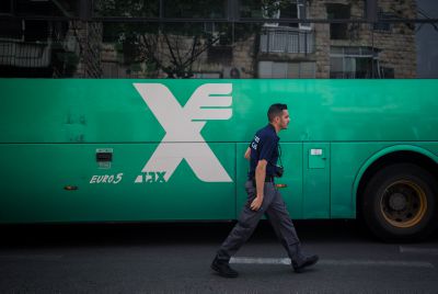 נהג אוטובוס הוביל אישה לביה"ח עם הנוסעים