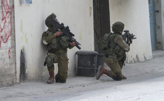 לוחם ביחידת דובדבן נפצע אנוש ליד רמאללה