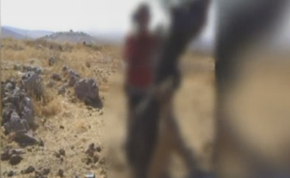 תיעוד קשה: החתן 'מחתונת השנאה' מתעלל בכלב