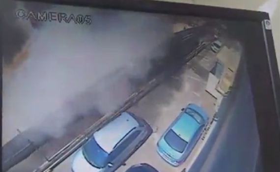 צפו בקטסטרופה: רגעי קריסת החניון בתל אביב