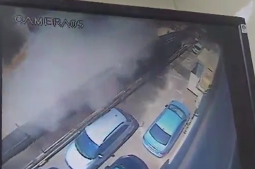 צפו בקטסטרופה: רגעי קריסת החניון בתל אביב