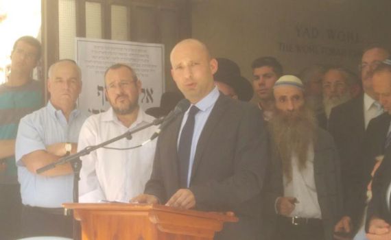 נפתלי בנט: "דרכו למדנו מהי הציונות הדתית"