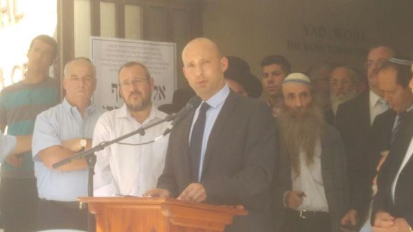 נפתלי בנט: "דרכו למדנו מהי הציונות הדתית"