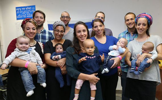 יעל קיבלה צל"ש בנוכחות תינוקות על שם ינאי