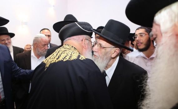 פיוס בציבור החרדי: צפו בתיעוד "חתונת השלום"