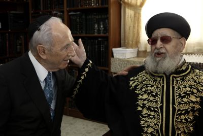 סודרי מטיל פצצה: "הרב עובדיה הצביע לפרס ב-96"