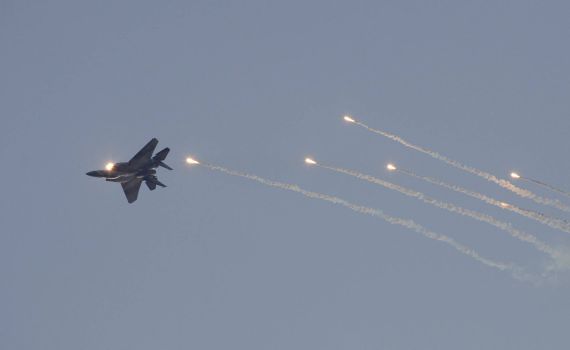 מטוס קרב יירט מזל"ט של החמאס ברצועת עזה