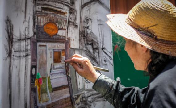 הנה ההוכחה שאפשר להיות גם אמנית וגם דתייה