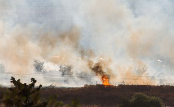 מטוסים של צה"ל תקפו משגרי מרגמות בסוריה