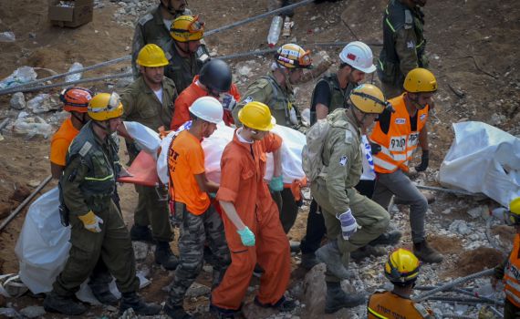 קריסת החניון: הותרו לפרסום שמות ההרוגים