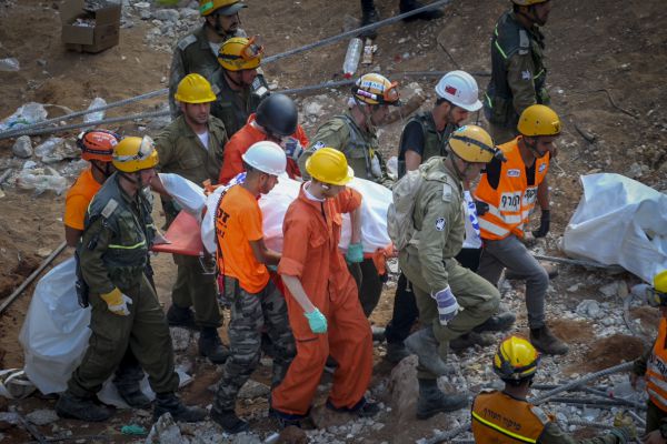 קריסת החניון: הותרו לפרסום שמות ההרוגים