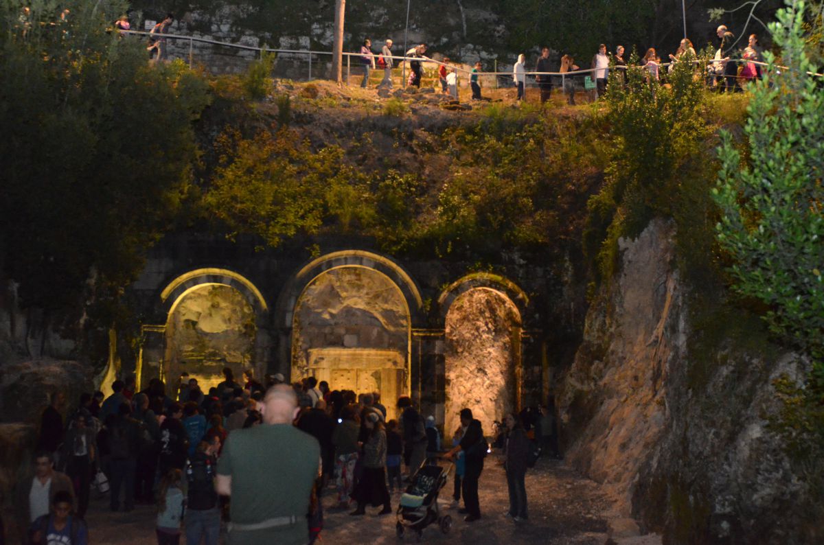 גן לאומי בית שערים: ריגושים תת-קרקעיים