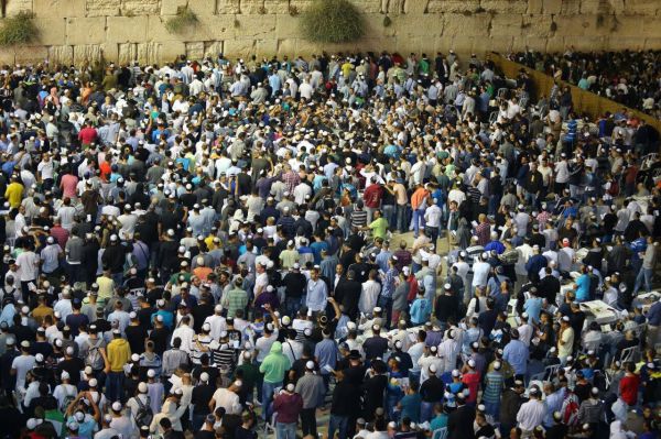 צפו בשידור ישיר: מעמד הסליחות בכותל המערבי