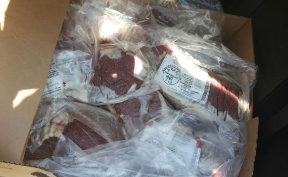 בשר מוברח נתפס בשטחי הרשות הפלסטינית