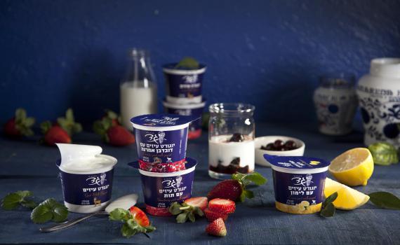 חדש מגד: יוגורט עיזים עם שכבת פרי מפנקת