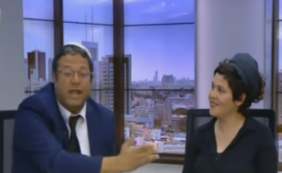 בן גביר מול כלתו של מוטי יוגב; צפו בעימות הסוער