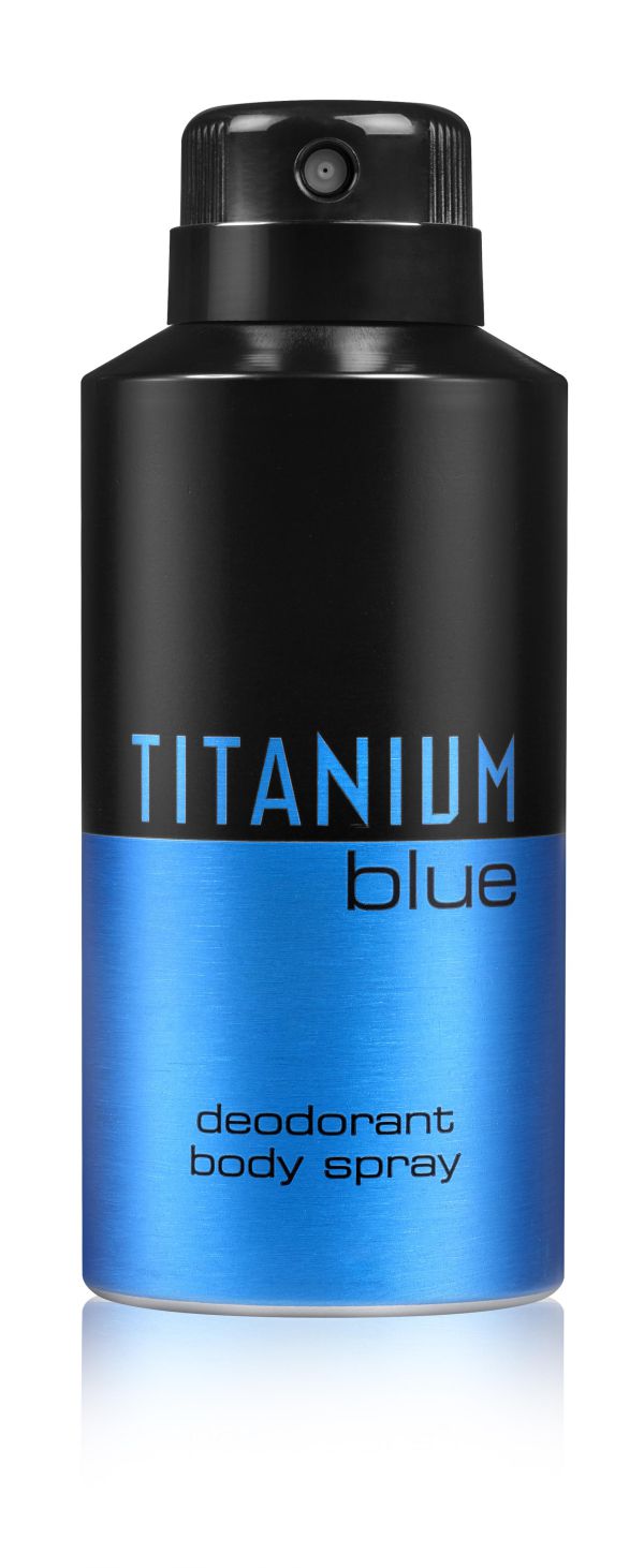 חדש מבית טיטניום: ספריי גוף TITANIUM BLUE