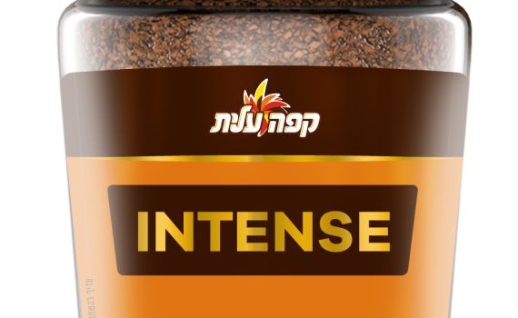 קפה עלית INTENSE מיובש בהקפאה בשילוב אספרסו – ללא צורך במכונה