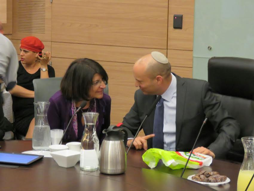 בטקס מרגש: הבית היהודי נפרדה מתמי כנפו