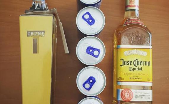 אור רייכרט לגם את הוודקה של הנשיא הנבחר